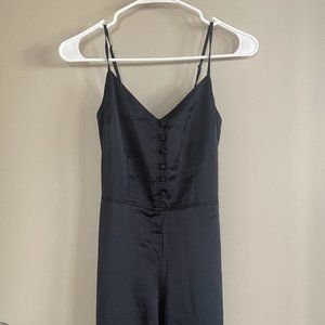 Abercrombie satin jumpsuit